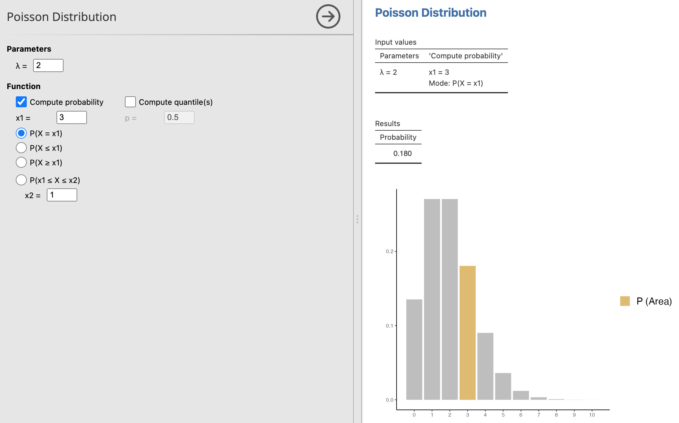 การคำนวณด้วย jamovi